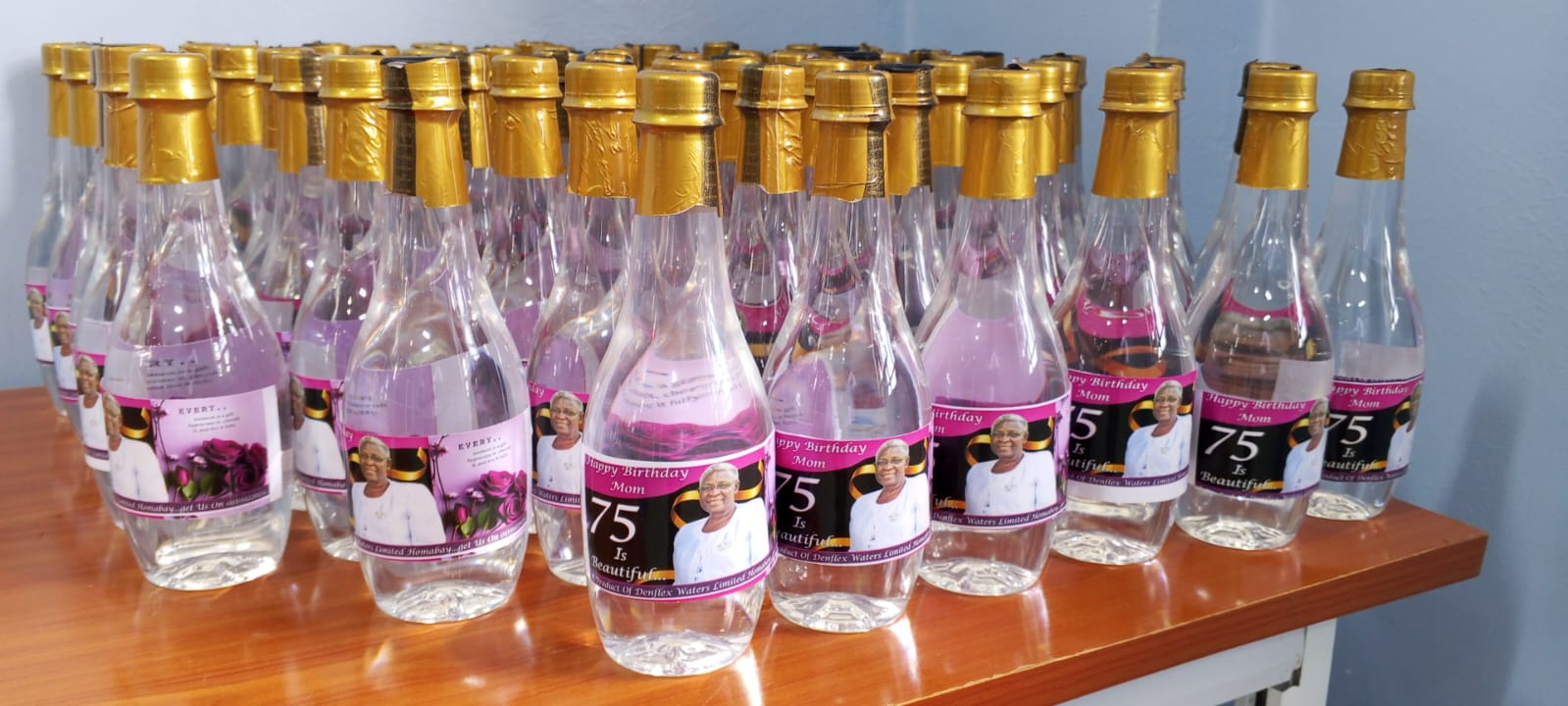 Custom Bottled Water